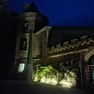 Chateau mouans sartoux nuit